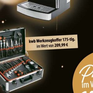 Werkzeugkoffer bei V-Markt