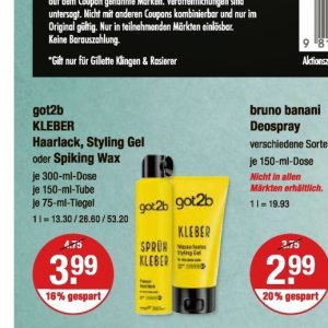 Gel bei V-Markt