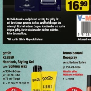 Rasierer gillette  bei V-Markt