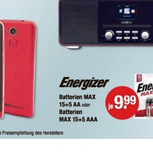 Batterien bei V-Markt