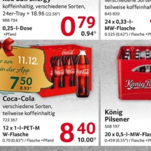 Coca-cola bei Selgros