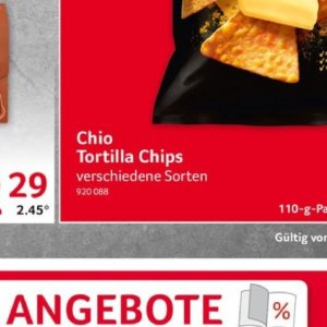 Chips chio  bei Selgros