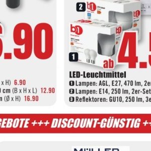 Lampen bei B1 Discount