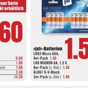 Batterien bei B1 Discount