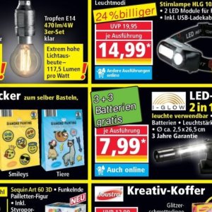 Batterien bei Norma