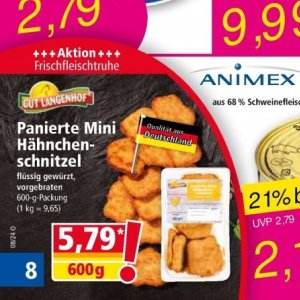 Schnitzel bei Norma