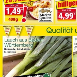 Lauch bei Norma