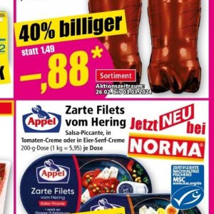 Filets bei Norma