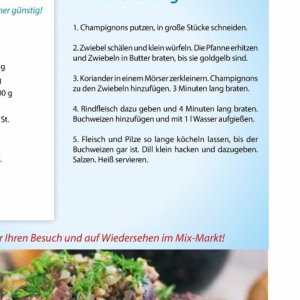 Pilze bei Mix Markt