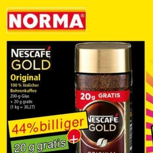 Kaffee bei Norma