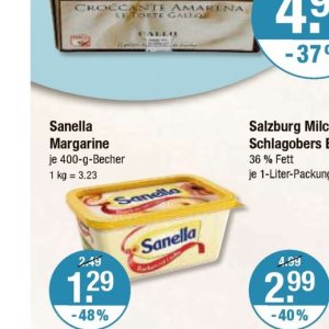 Margarine bei V-Markt