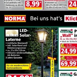 Laterne bei Norma