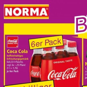 Coca-cola bei Norma
