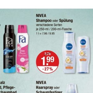 Shampoo nivea  bei V-Markt