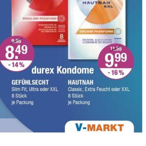 Kondome bei V-Markt
