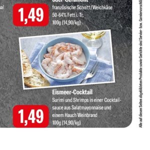 Shrimps bei Feneberg