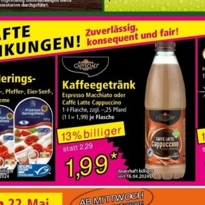 Cappuccino bei Norma