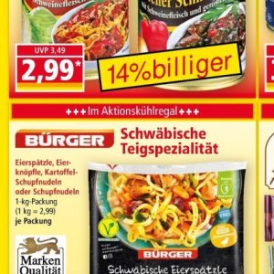 Burger bei Norma