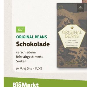 Schokolade bei BioMarkt