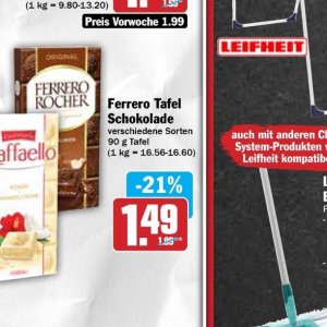 Schokolade bei Hit