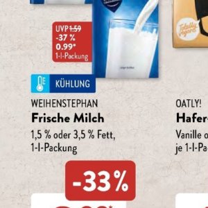 Milch bei Aldi SÜD