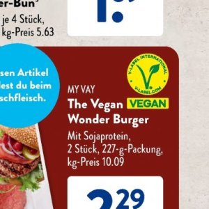 Burger bei Aldi SÜD