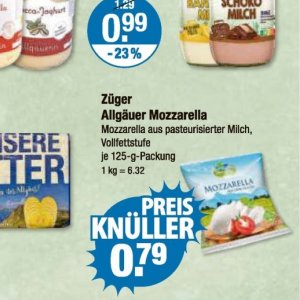 Milch bei V-Markt