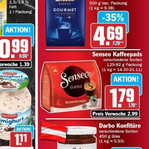 Kaffeepads bei Hit