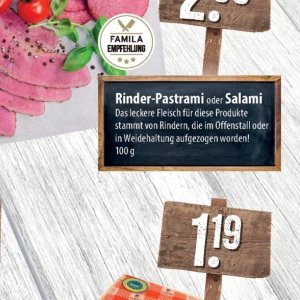 Fleisch bei Famila Nord Ost