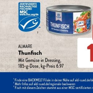 Thunfisch bei Aldi SÜD