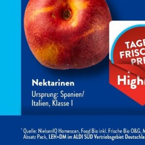 Nektarinen bei Aldi SÜD