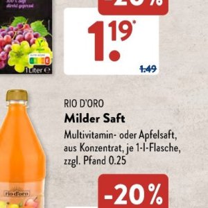 Säfte bei Aldi SÜD