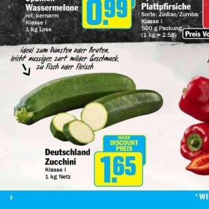 Zucchini bei Hit