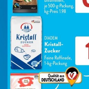 Zucker bei Aldi SÜD