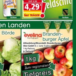 Äpfel bei Norma