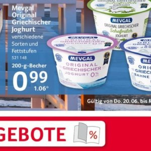 Joghurt bei Selgros
