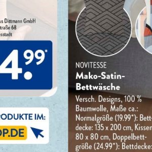 Bettwäsche bei Aldi SÜD