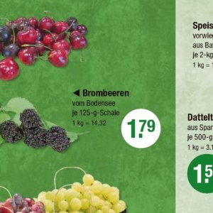 Brombeeren bei V-Markt