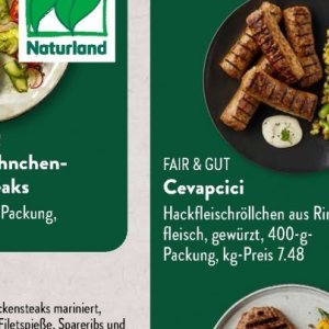 Cevapcici bei Aldi SÜD