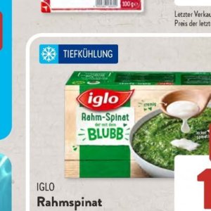 Spinat bei Aldi SÜD