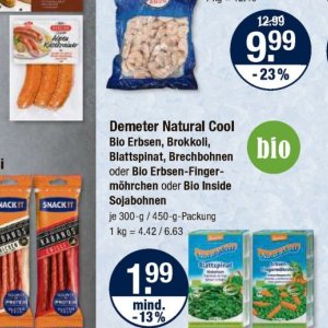 Erbsen bei V-Markt