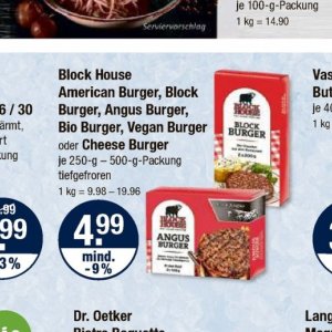 Burger bei V-Markt