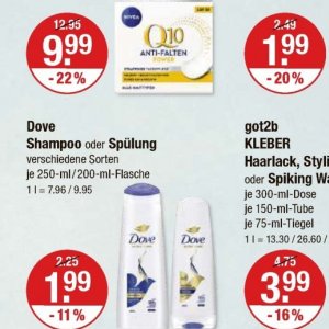 Shampoo dove  bei V-Markt