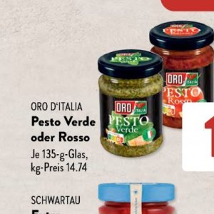 Pesto bei Aldi SÜD