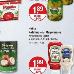 Ketchup bei V-Markt