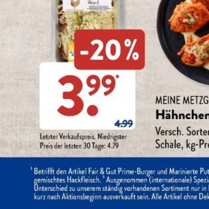 Hackfleisch bei Aldi SÜD