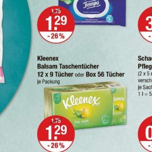 Taschentücher bei V-Markt