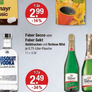 Sekt bei V-Markt