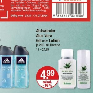 Gel bei V-Markt