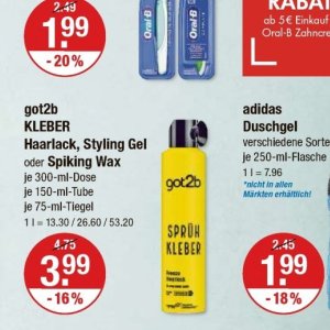 Gel bei V-Markt